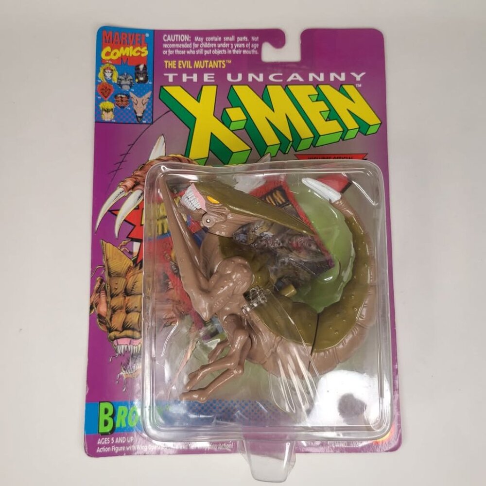 Marvel Comics The Uncanny X-Men Brood Action Figure by Toy Biz 1993